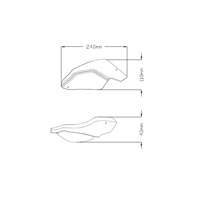KTM 990 SUPERMOTO R 09' - 13' EXTENSION PARAMANOS KTM 990 SUPERMOTO R 09' - 13' EXTENSION PARAMANOS